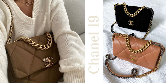 The Chanel 19 bag different colors / Chanel 19 bag different sizes