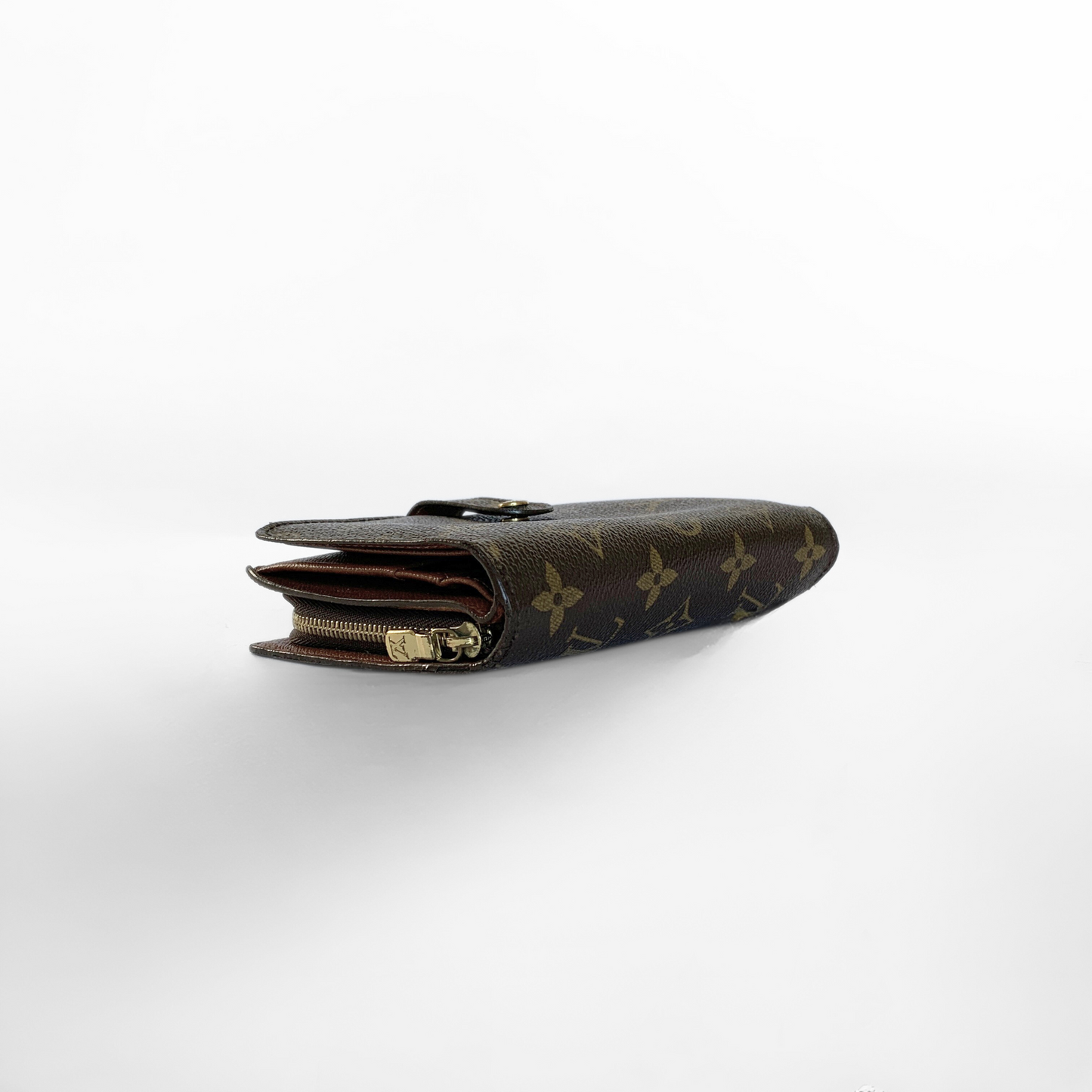Louis Vuitton Zipper Wallet Monogram Canvas