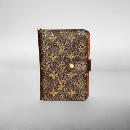 Louis Vuitton Zipper Wallet Monogram Canvas