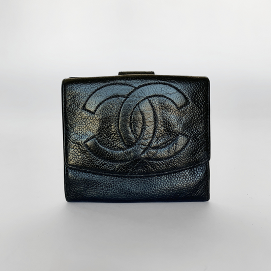 Chanel Wallet Small Caviar Leather