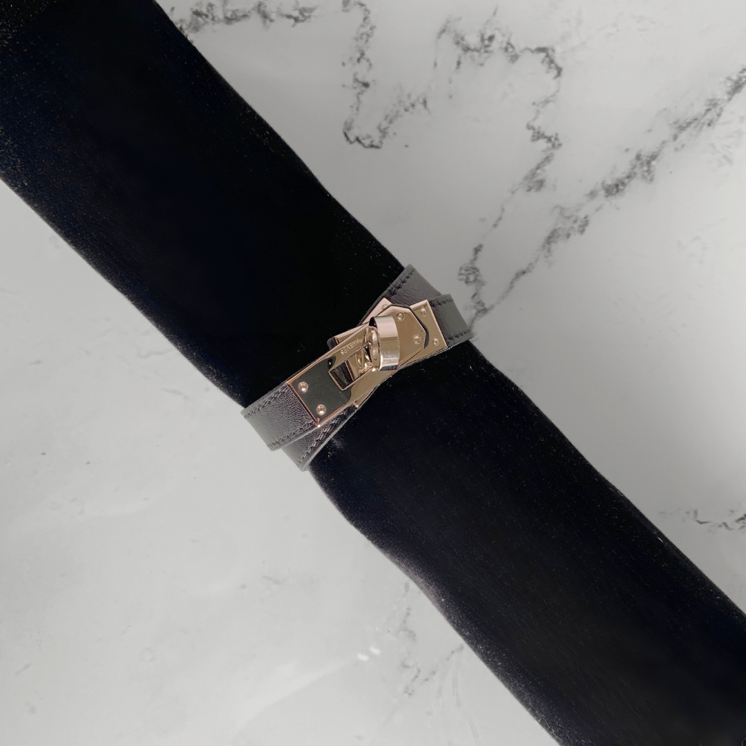 Hermès Hermès Kelly Double Tour Bracelet Leather - Accessories - Etoile Luxury Vintage