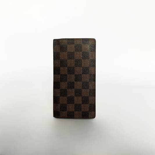 Louis Vuitton Louis Vuitton Portefeuille Damier Ebene Canvas - Wallets - Etoile Luxury Vintage