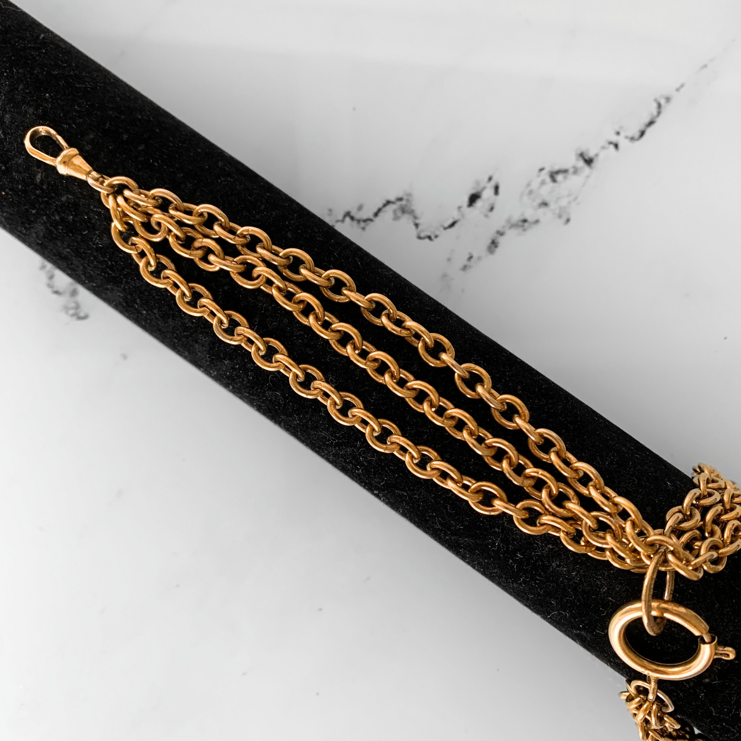 Chanel Chanel Charm Necklace Gold Plated - Necklaces - Etoile Luxury Vintage