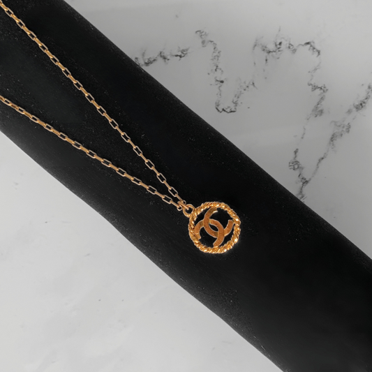 Louis Vuitton Chanel Necklace Gold Plated - Accessories - Etoile Luxury Vintage