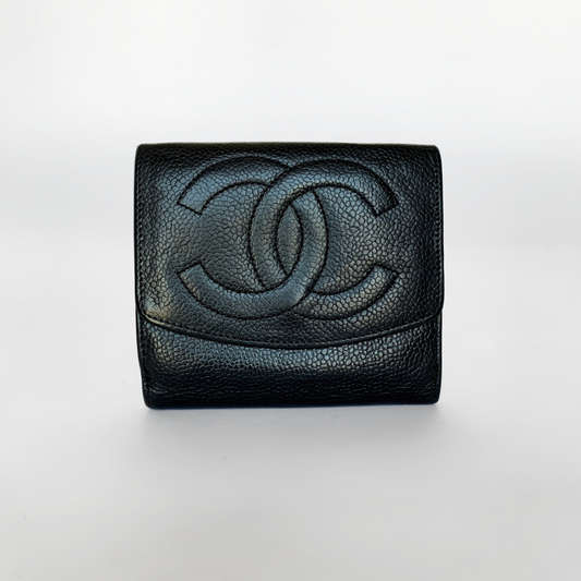 Chanel Wallet Small Caviar Leather