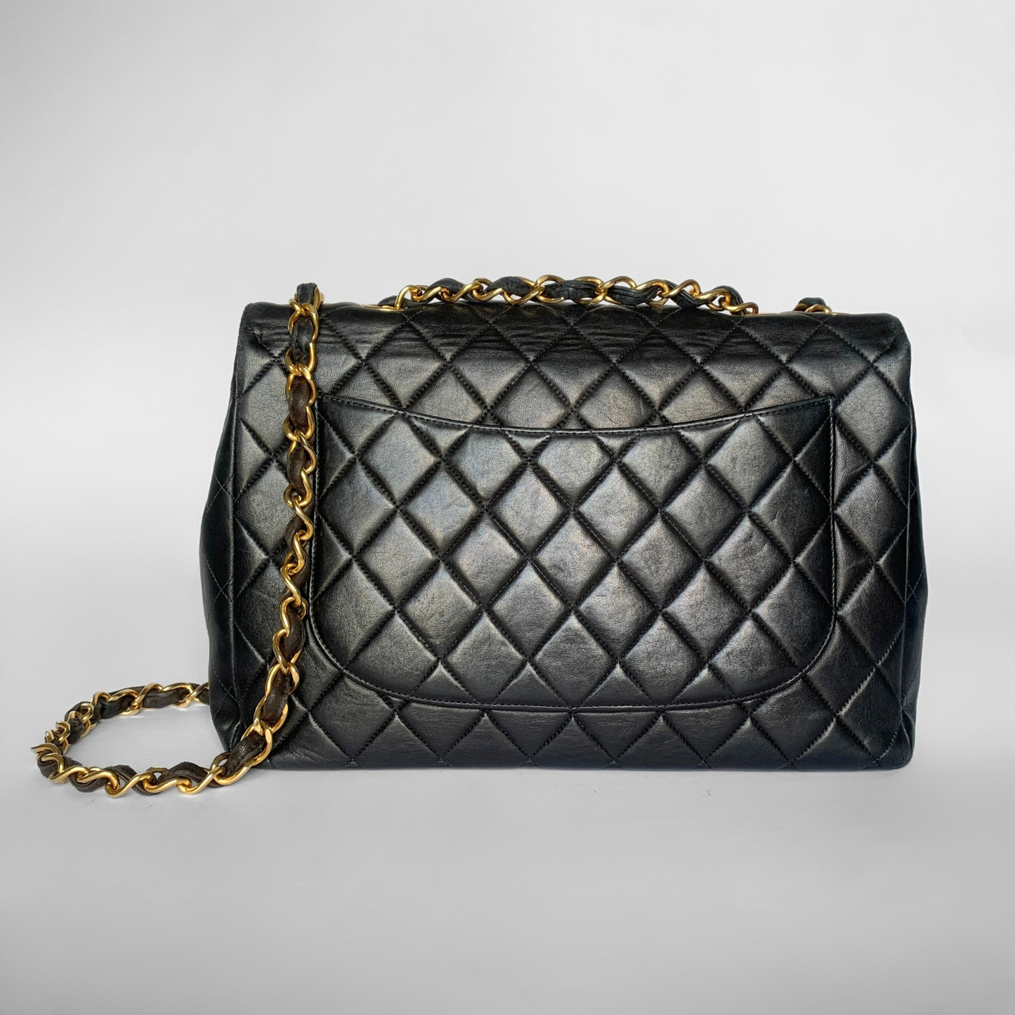 Chanel Chanel Classic Flap Bag Maxi Lambskin Leather - Crossbody bags - Etoile Luxury Vintage