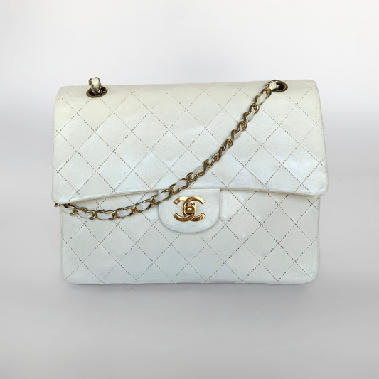 Chanel Classic Flap Bag Tall Lambskin Leather