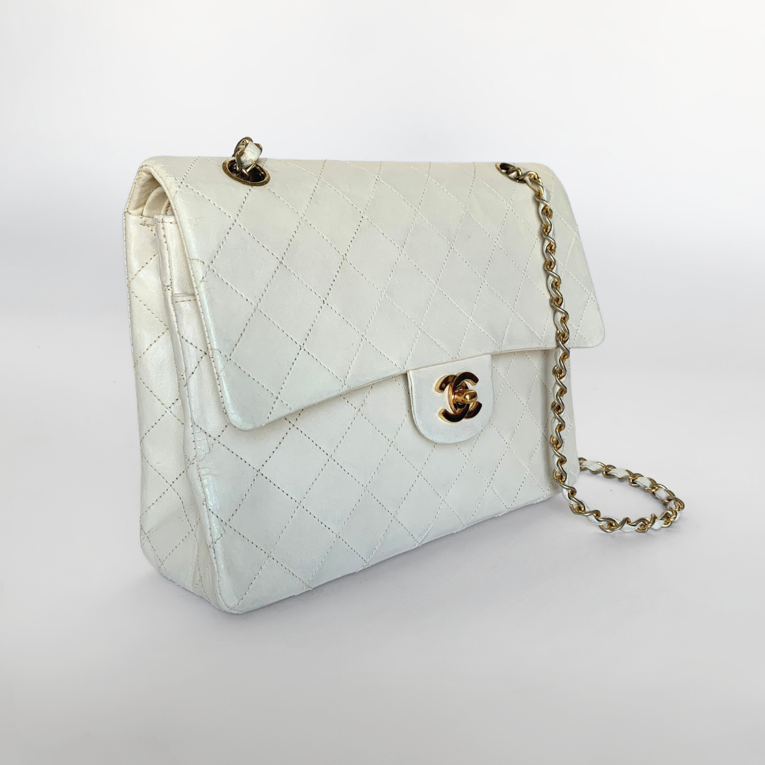 Chanel Classic Flap Bag Tall Lambskin Leather