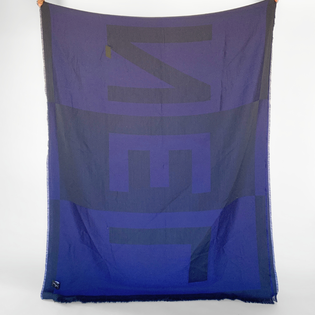 Chanel Chanel Shawl Cashmere Wool - Scarfs - Etoile Luxury Vintage