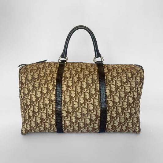 Dior Dior Bowling Bag Jacquard Oblique-Canvas - Handbags - Etoile Luxury Vintage