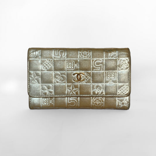 Chanel Chanel Mademoiselle Biarritz 5 Wallet Leather - Wallets - Etoile Luxury Vintage