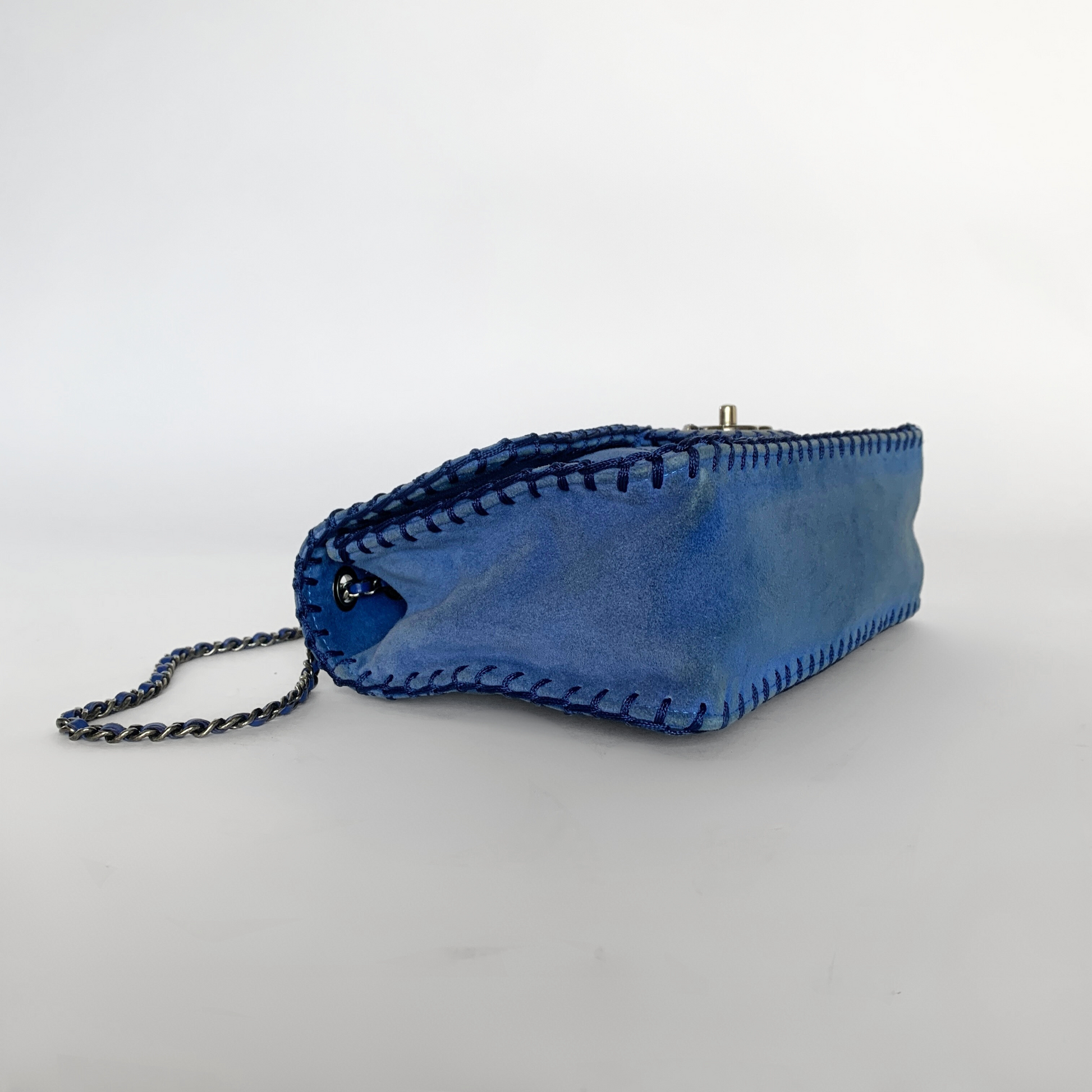 Chanel Chanel Single Flap Bag Suède - Shoulder bags - Etoile Luxury Vintage