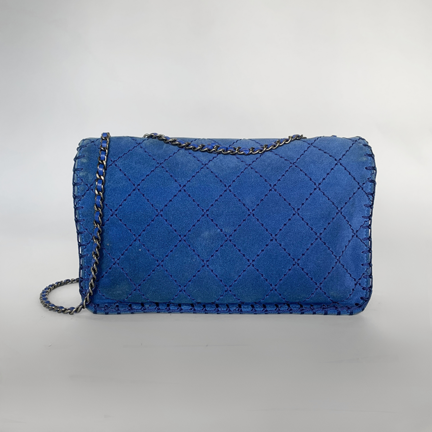 Chanel Chanel Single Flap Bag Suède - Shoulder bags - Etoile Luxury Vintage