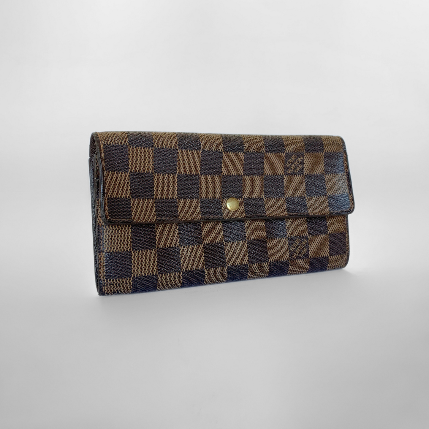 Louis Vuitton Louis Vuitton Wallet Large Damier Ebene Canvas - Accessories - Etoile Luxury Vintage