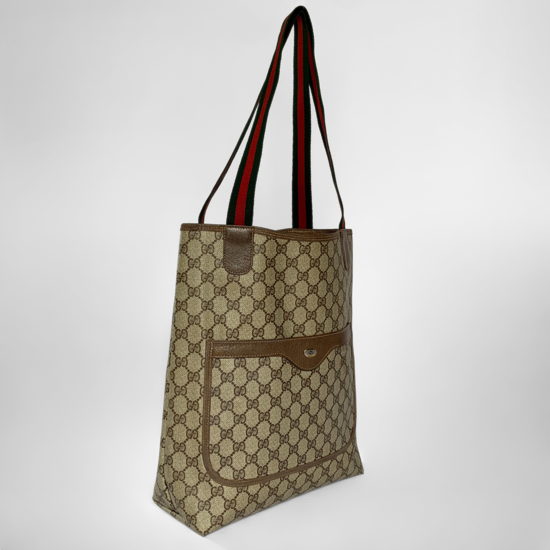 Gucci Gucci Sima Tote Sherry PVC - Shoppers - Etoile Luxury Vintage