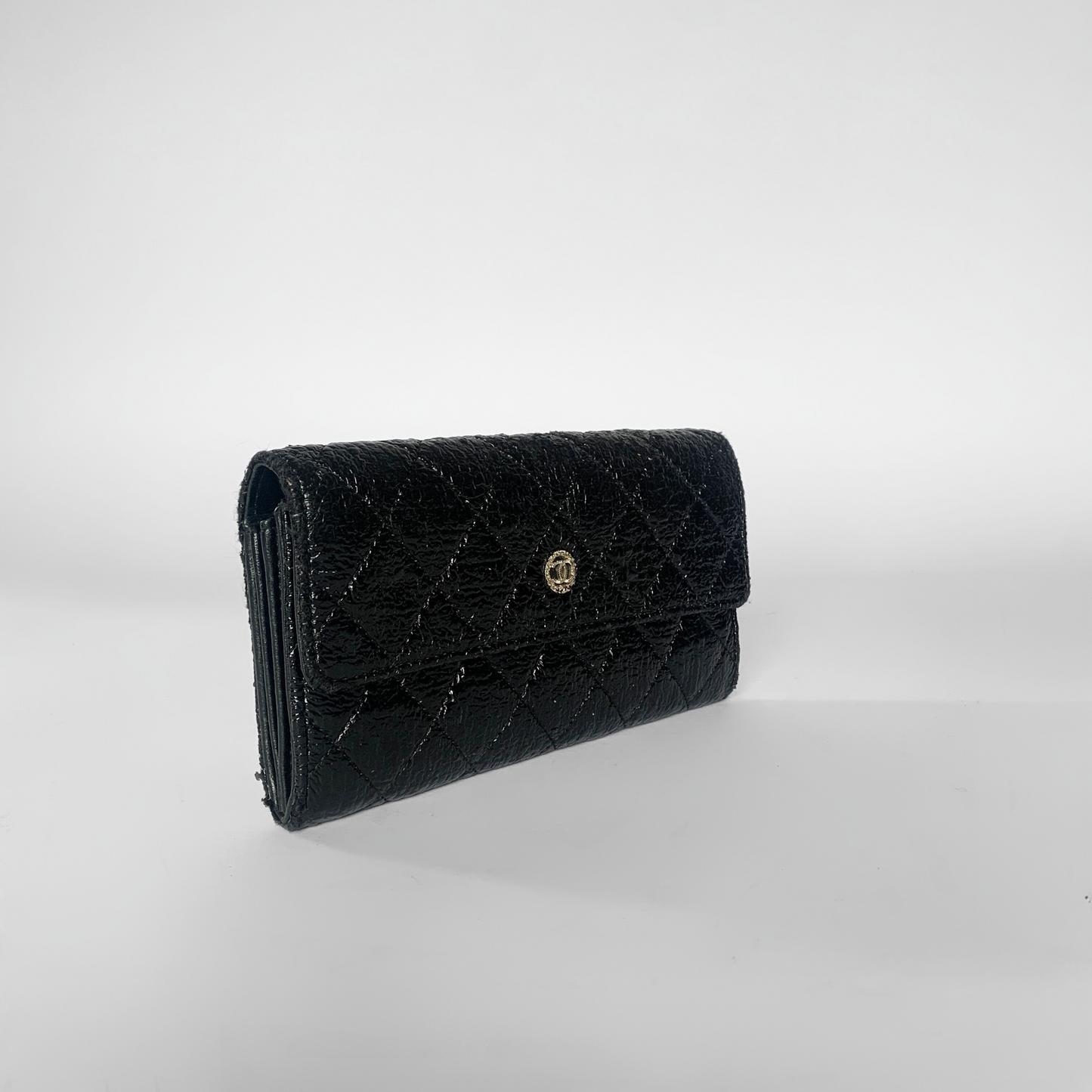 Chanel Chanel Wallet Large Enamel Leather - Wallets - Etoile Luxury Vintage