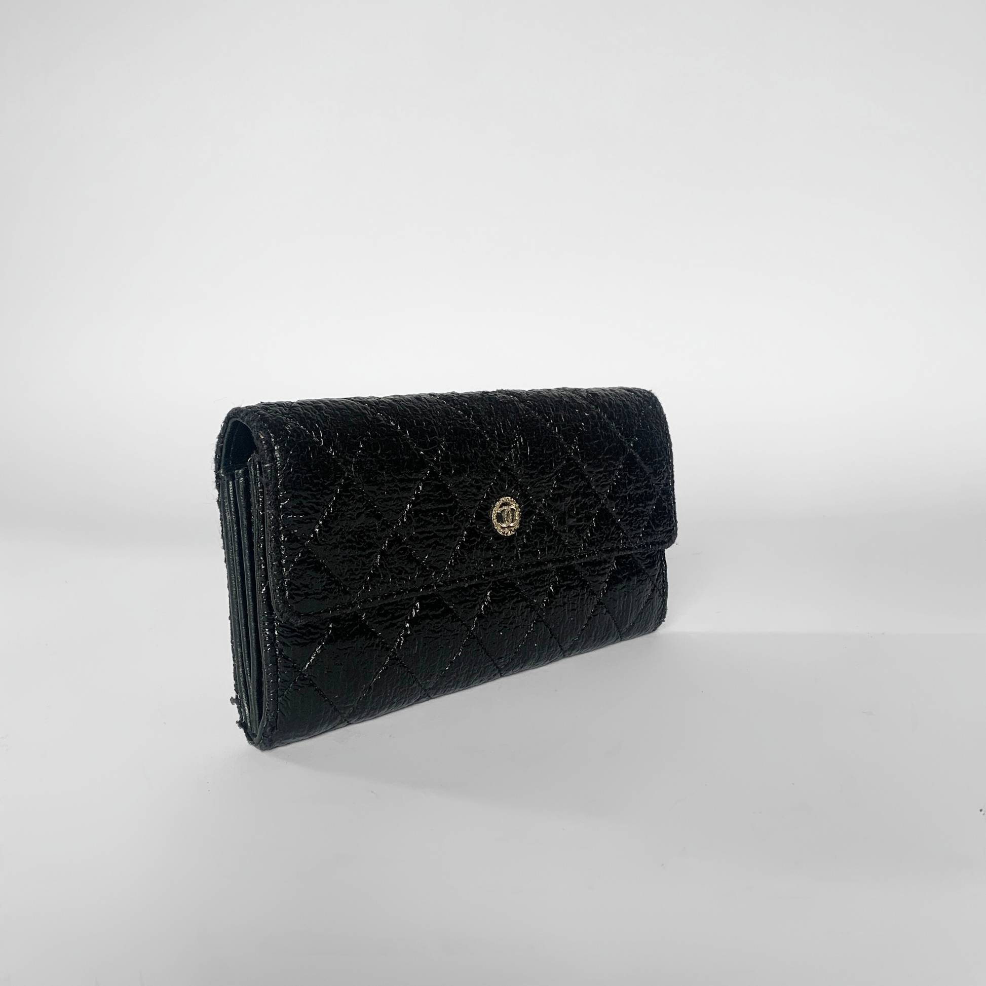 Chanel Chanel Wallet Large Enamel Leather - Wallets - Etoile Luxury Vintage