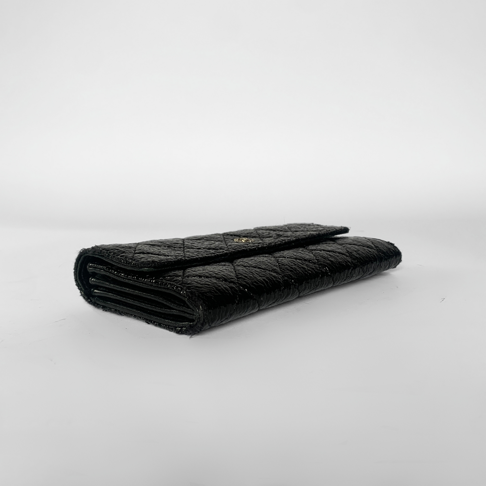 Chanel Chanel Wallet Large Enamel Leather - Wallets - Etoile Luxury Vintage