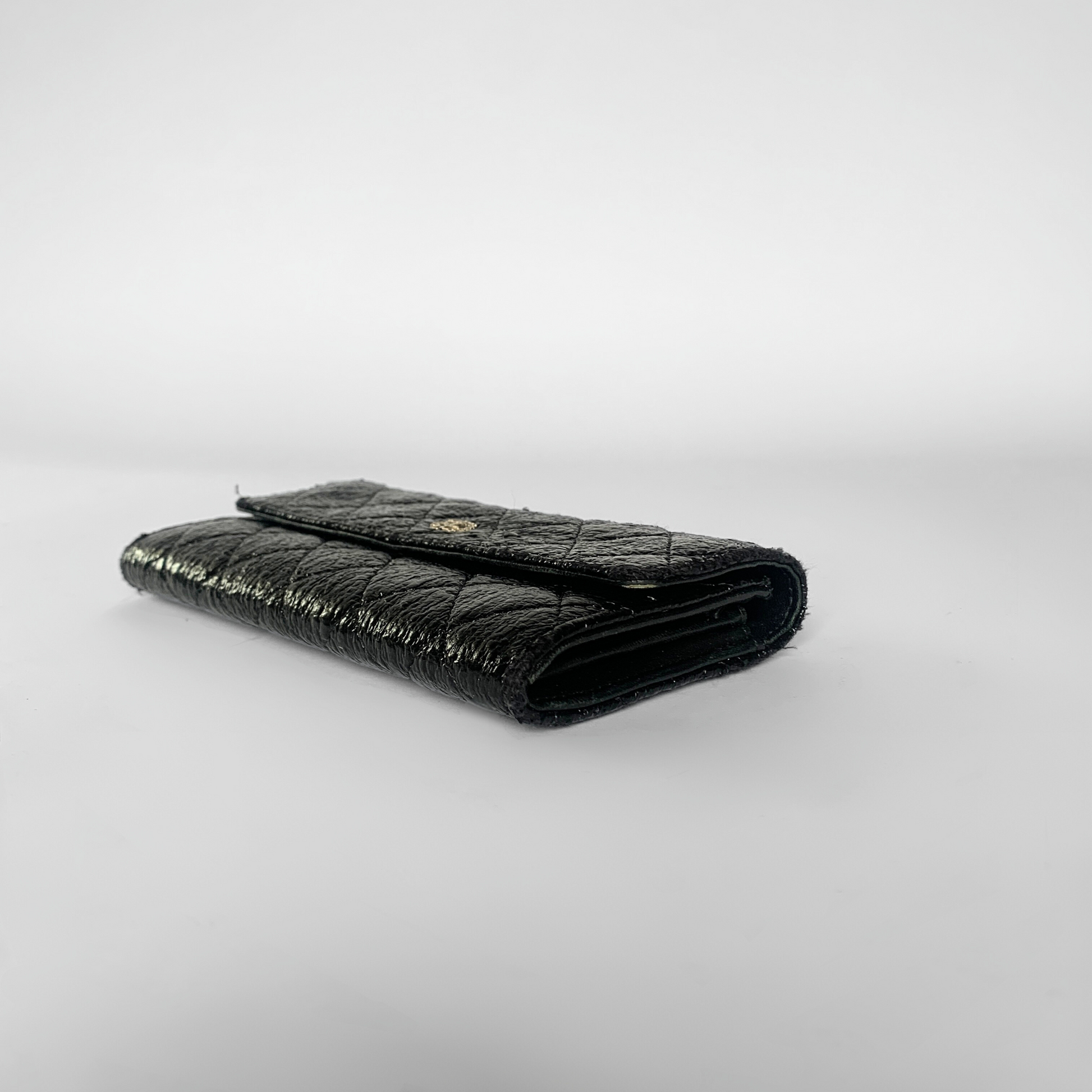 Chanel Chanel Wallet Large Enamel Leather - Wallets - Etoile Luxury Vintage