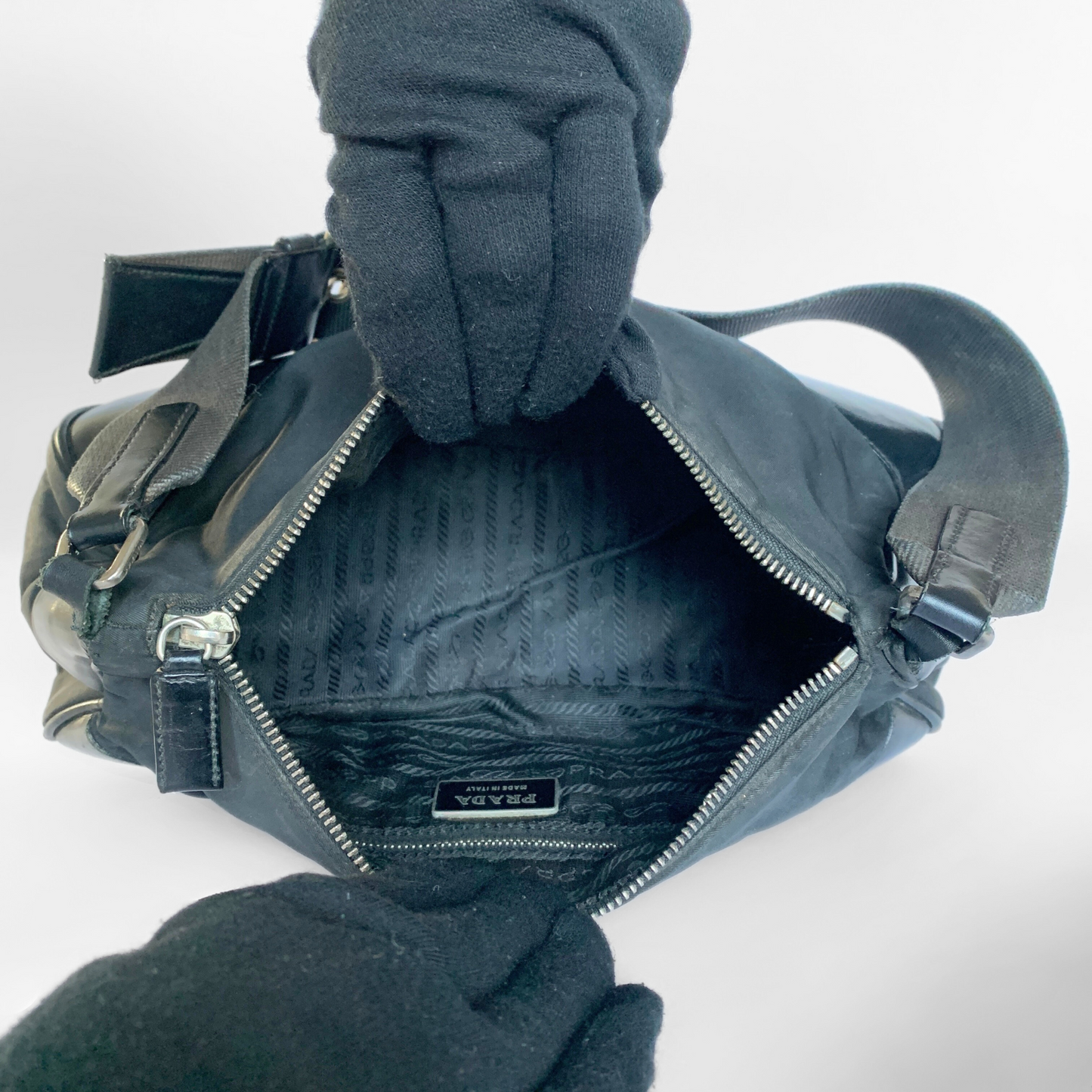 Prada Prada Shoulder Bag Nylon - Crossbody bags - Etoile Luxury Vintage