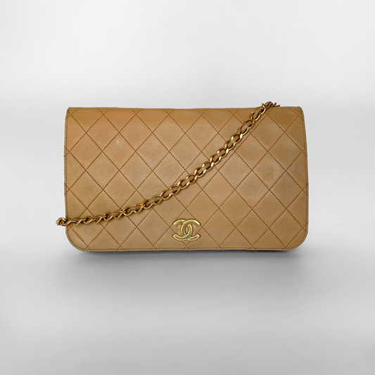 Chanel Single Flap Bag Lambskin Leather