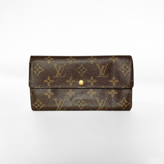 Louis Vuitton Wallet Large Monogram Canvas