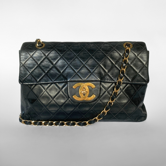 Chanel Chanel Classic Flap Bag Maxi Lambskin Leather - Crossbody bags - Etoile Luxury Vintage