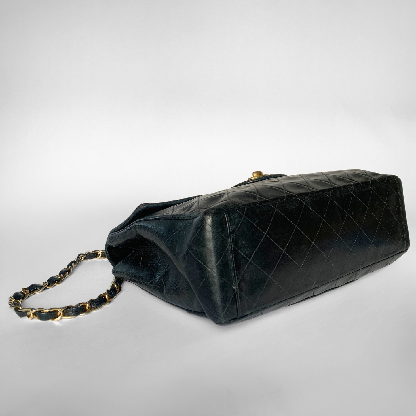 Chanel Chanel Classic Flap Bag Maxi Lambskin Leather - Crossbody bags - Etoile Luxury Vintage