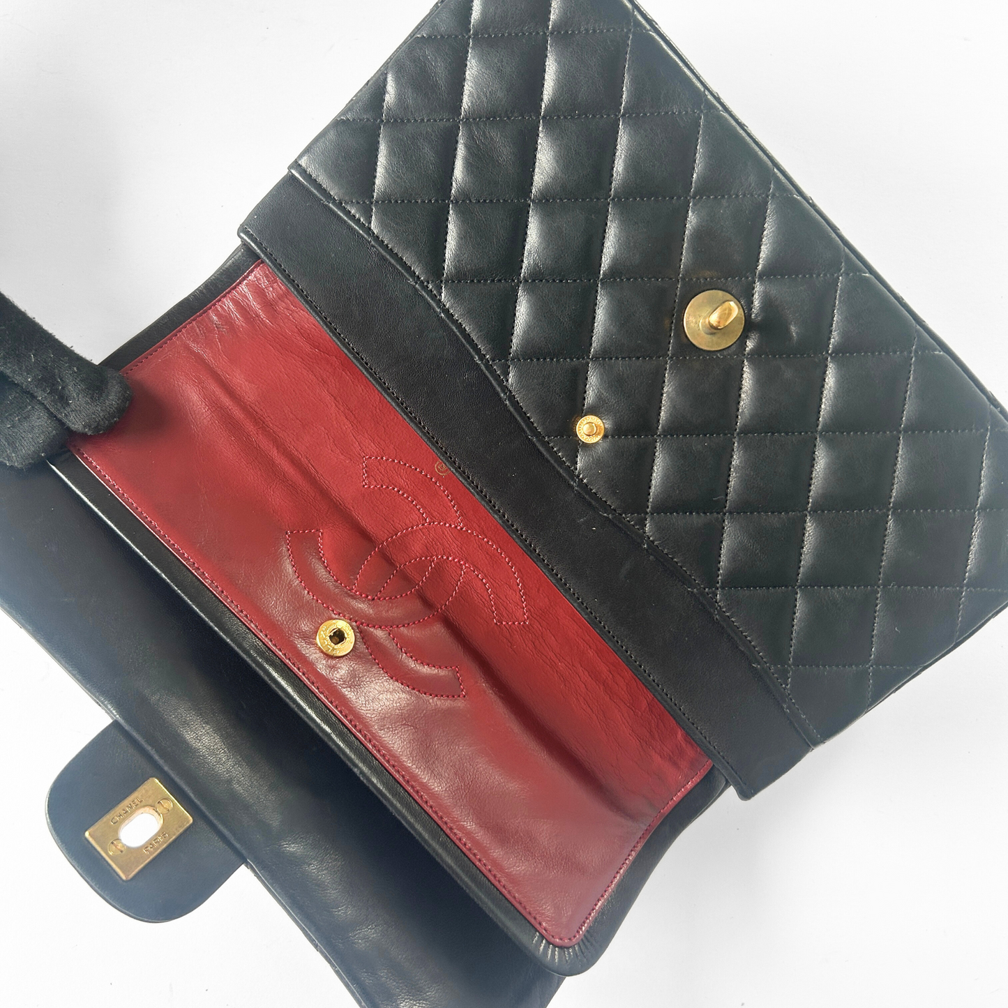 Chanel Classic Flap Bag Medium Lambskin Leather