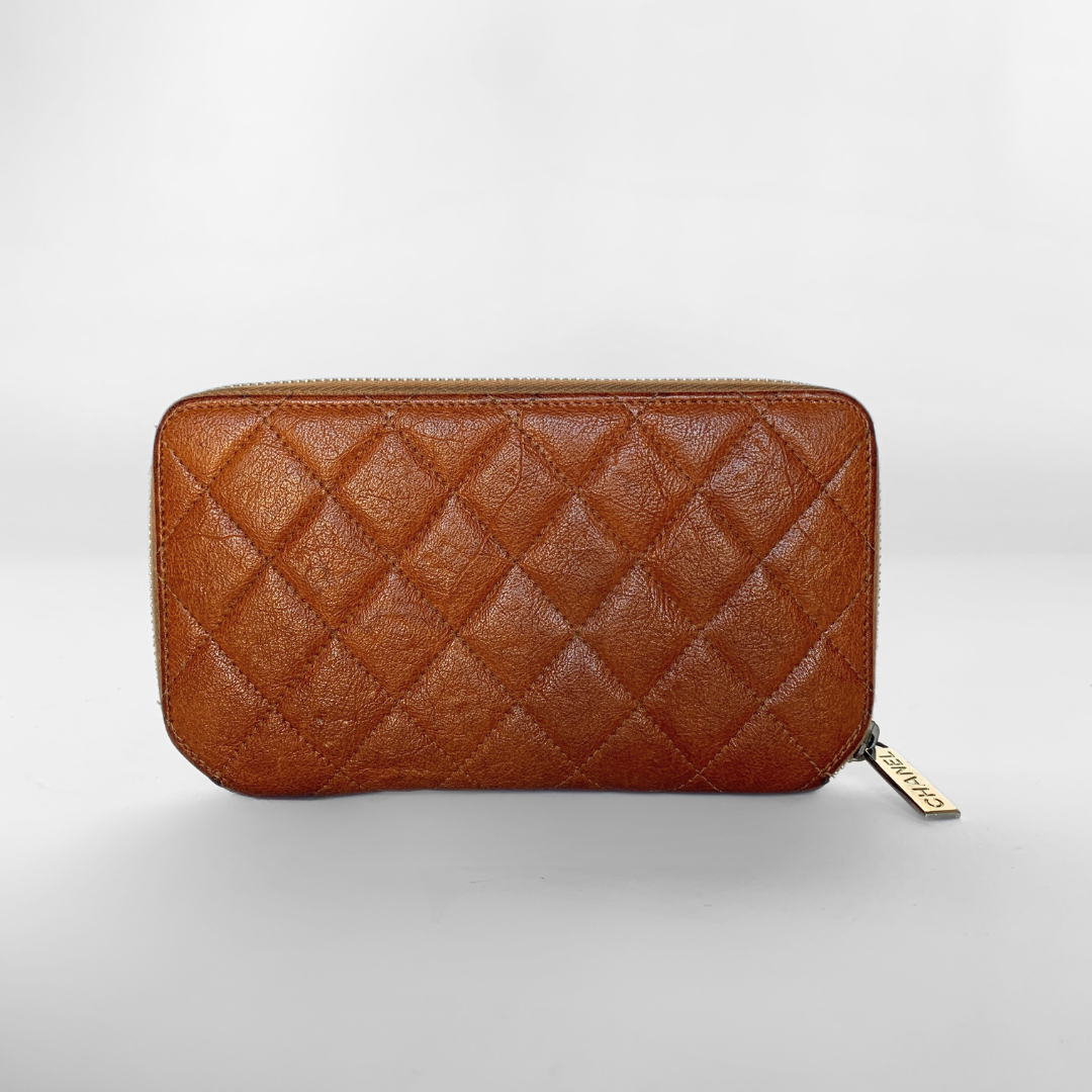 Chanel Chanel Zipper Wallet Leather - Wallets - Etoile Luxury Vintage