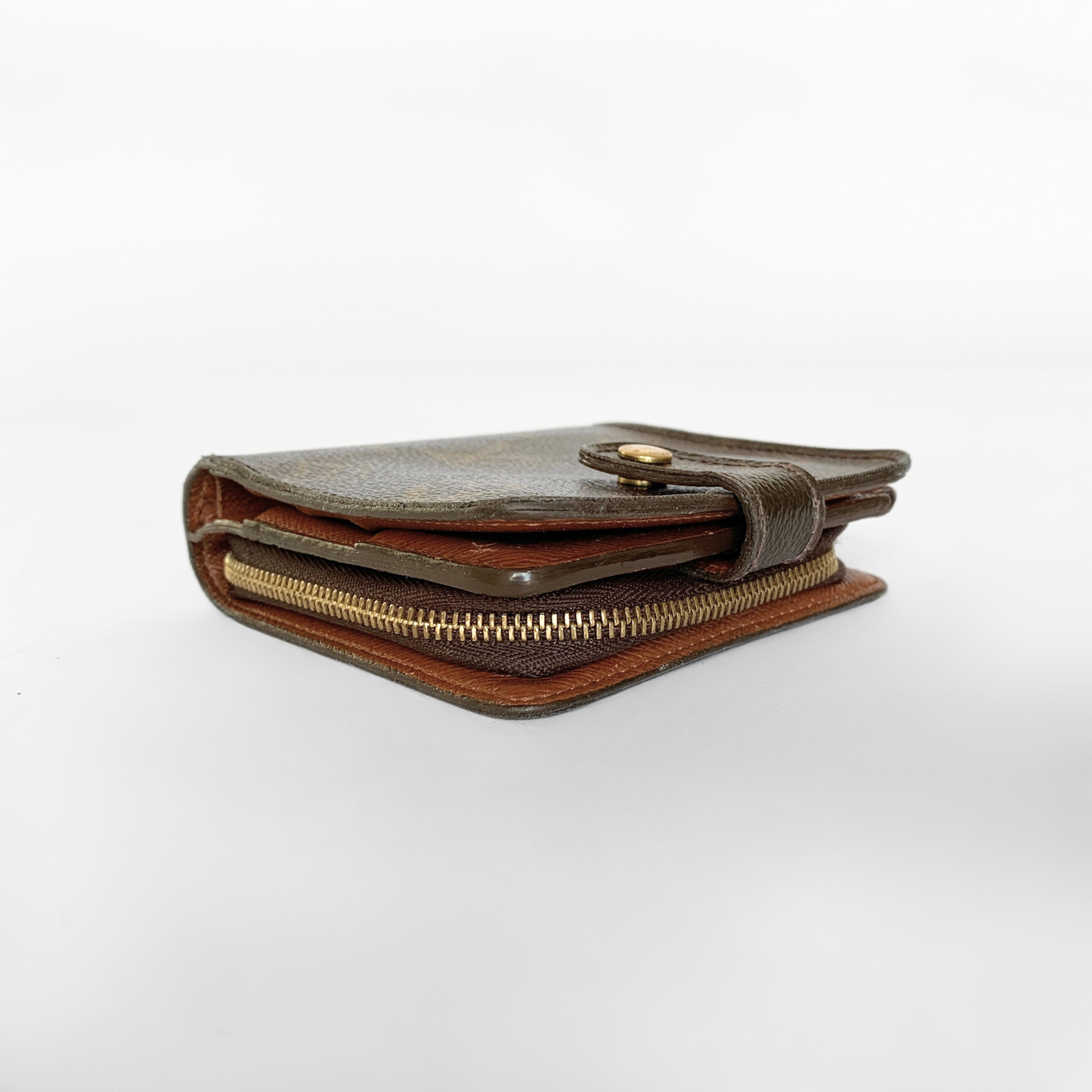 Louis Vuitton Zipper Wallet Monogram Canvas