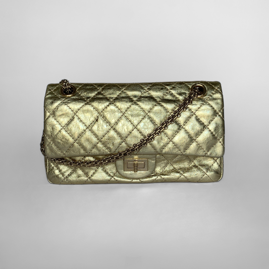 Chanel 2.55 Bag Aged Calfskin Leather