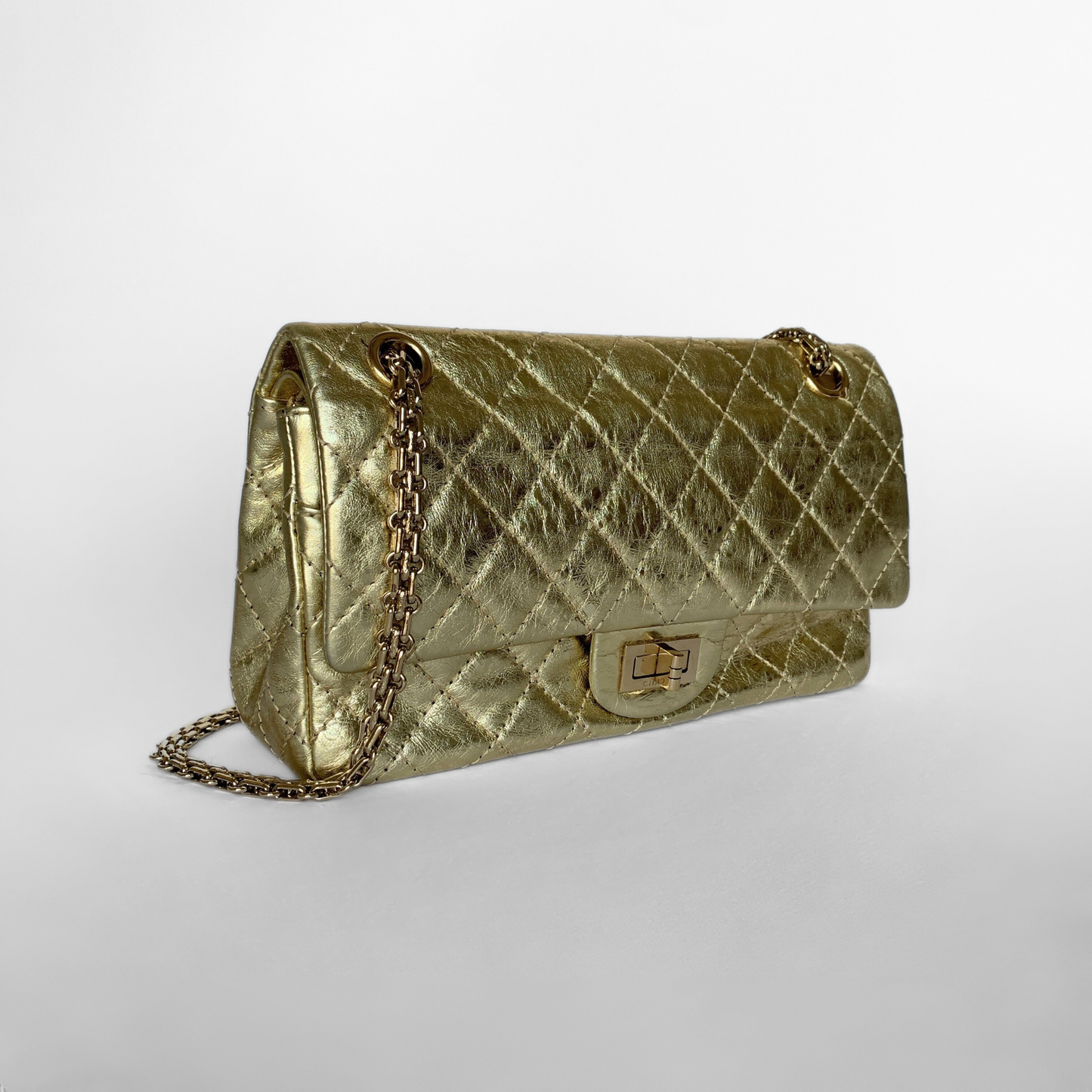 Chanel 2.55 Bag Aged Calfskin Leather