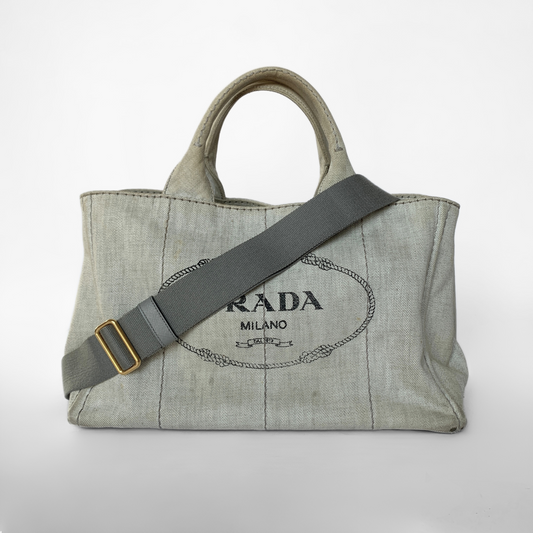 Prada Prada Canapa Bag Denim - Handbags - Etoile Luxury Vintage