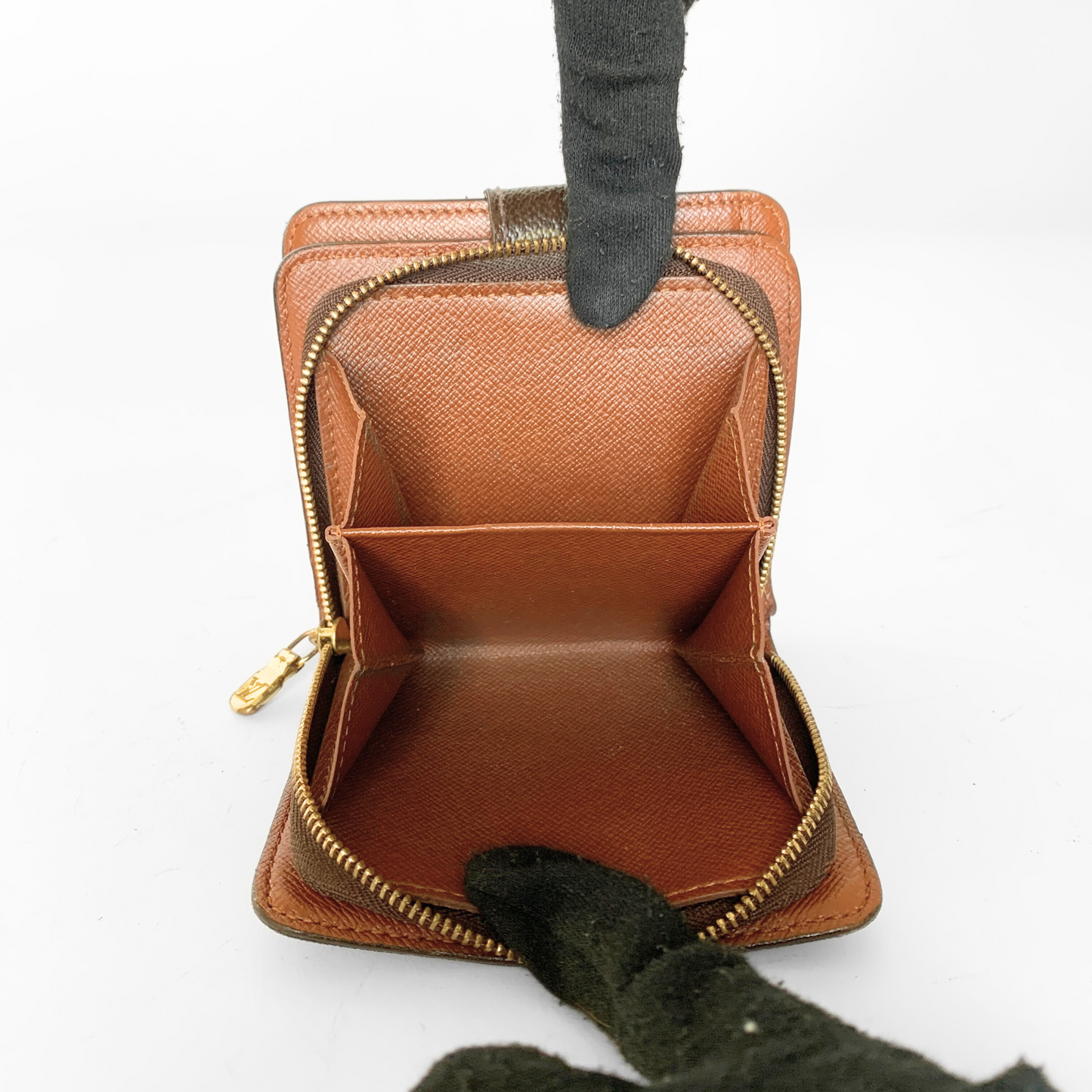 Louis Vuitton Zipper Wallet Monogram Canvas