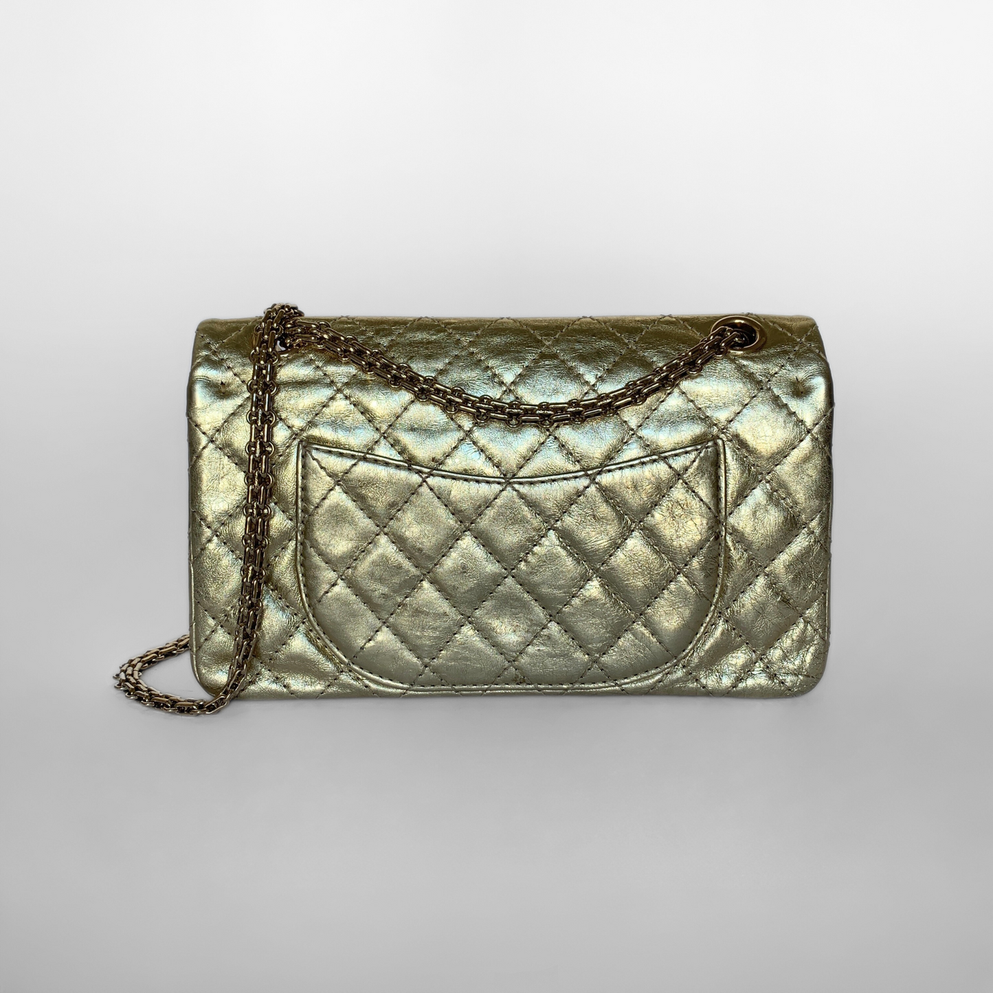 Chanel 2.55 Bag Aged Calfskin Leather