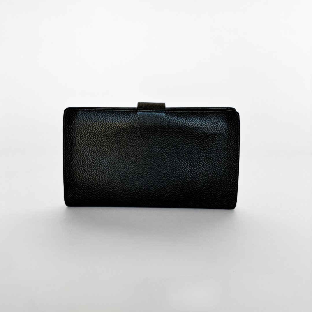 Chanel Wallet Large Caviar Leather