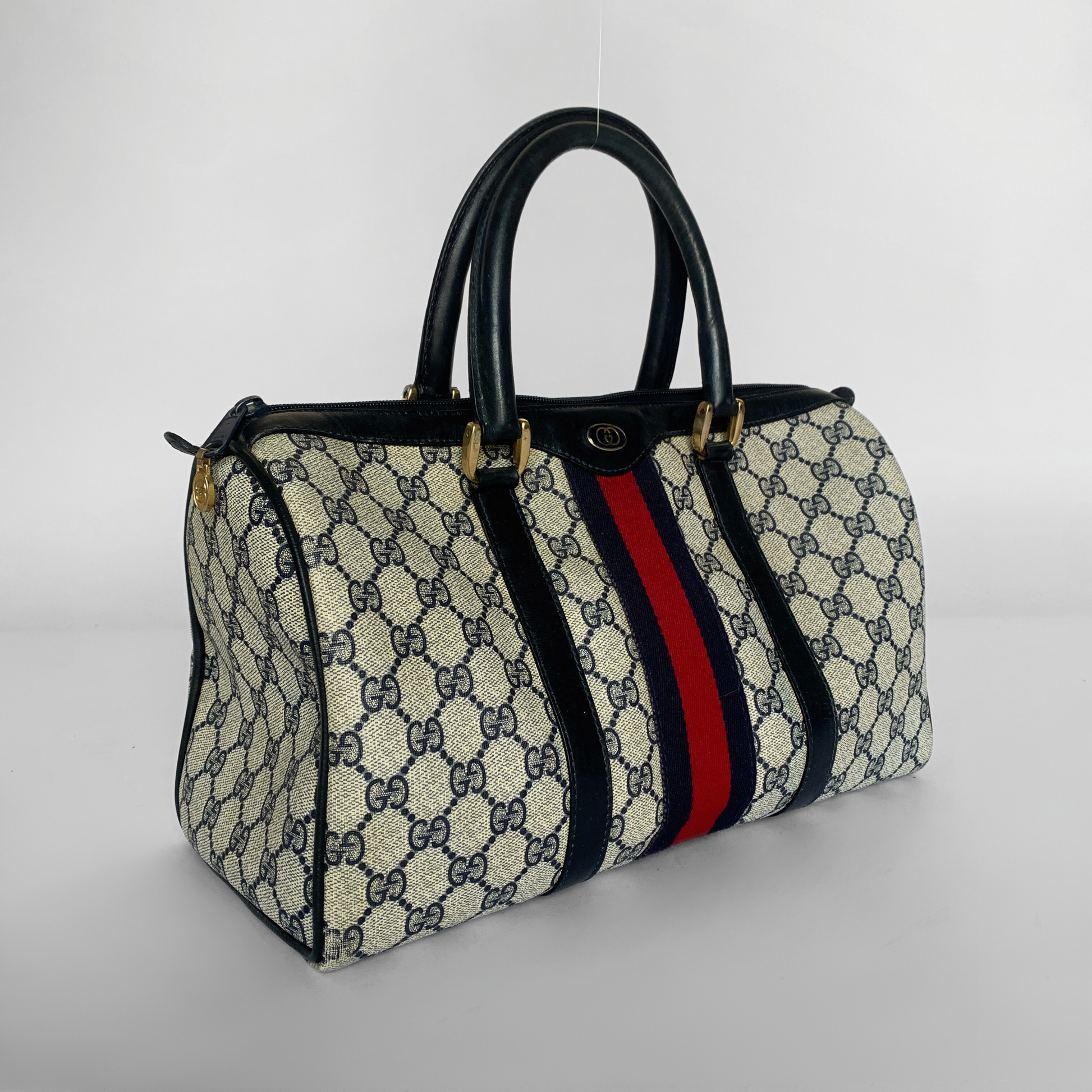 Gucci Gucci GG Boston Bag Canvas - Handbags - Etoile Luxury Vintage