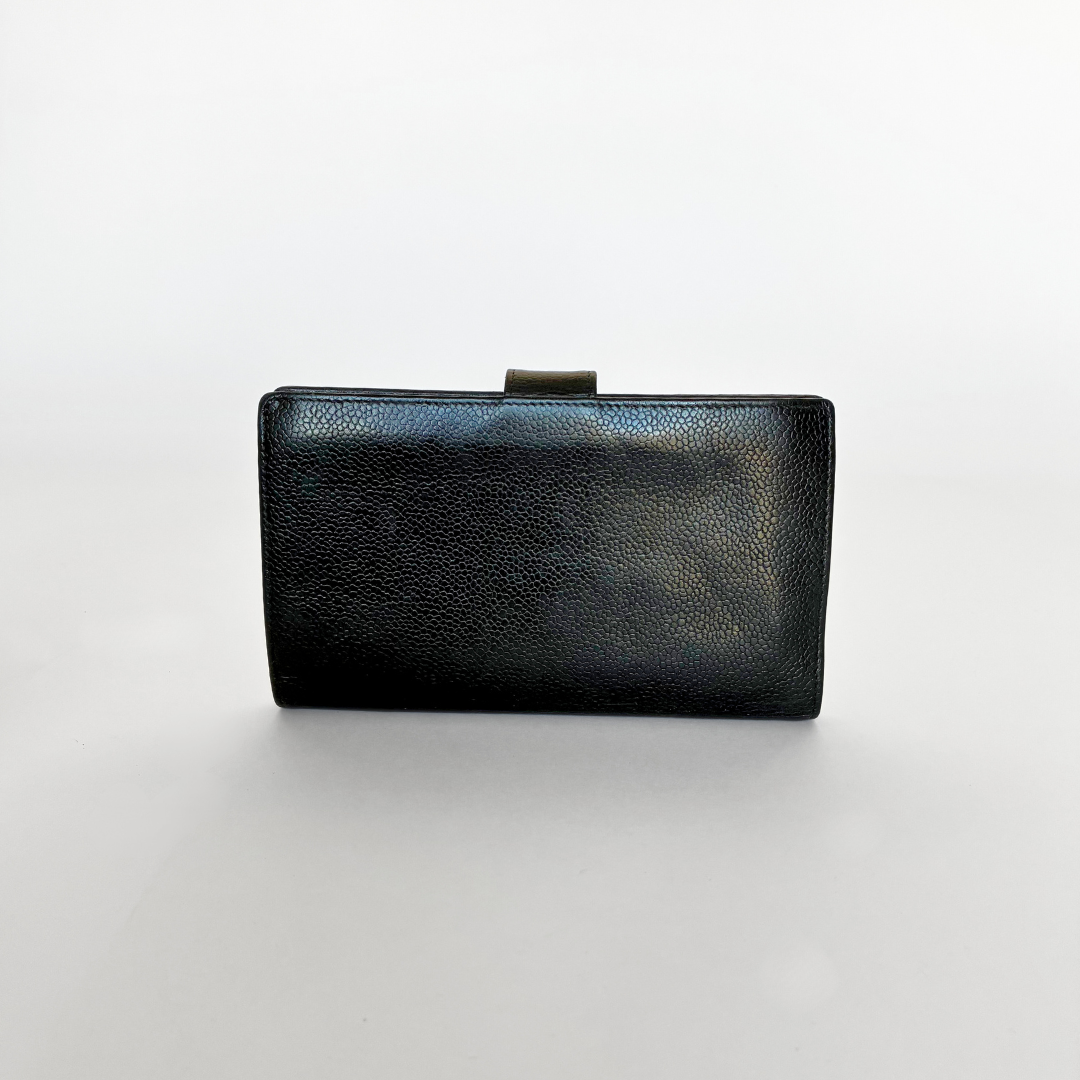 Chanel Wallet Large Caviar Leather