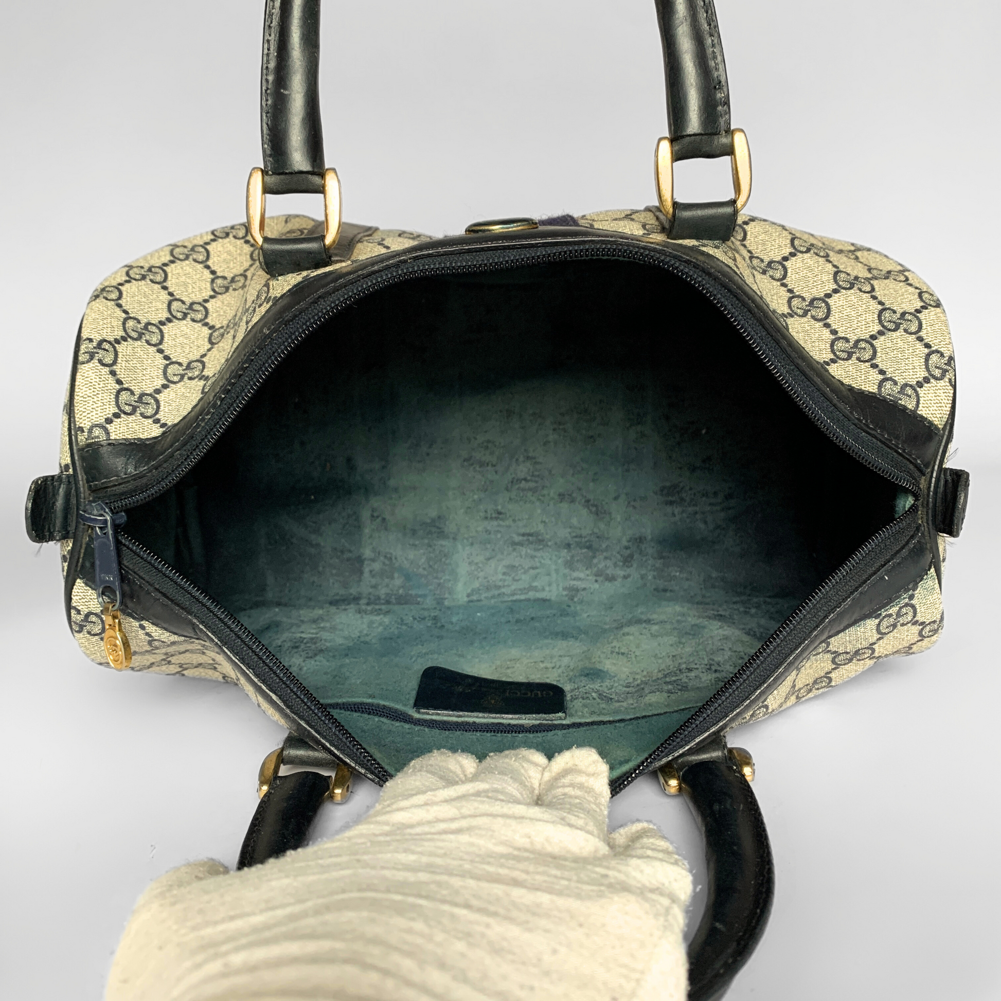 Gucci Gucci GG Boston Bag Canvas - Handbags - Etoile Luxury Vintage