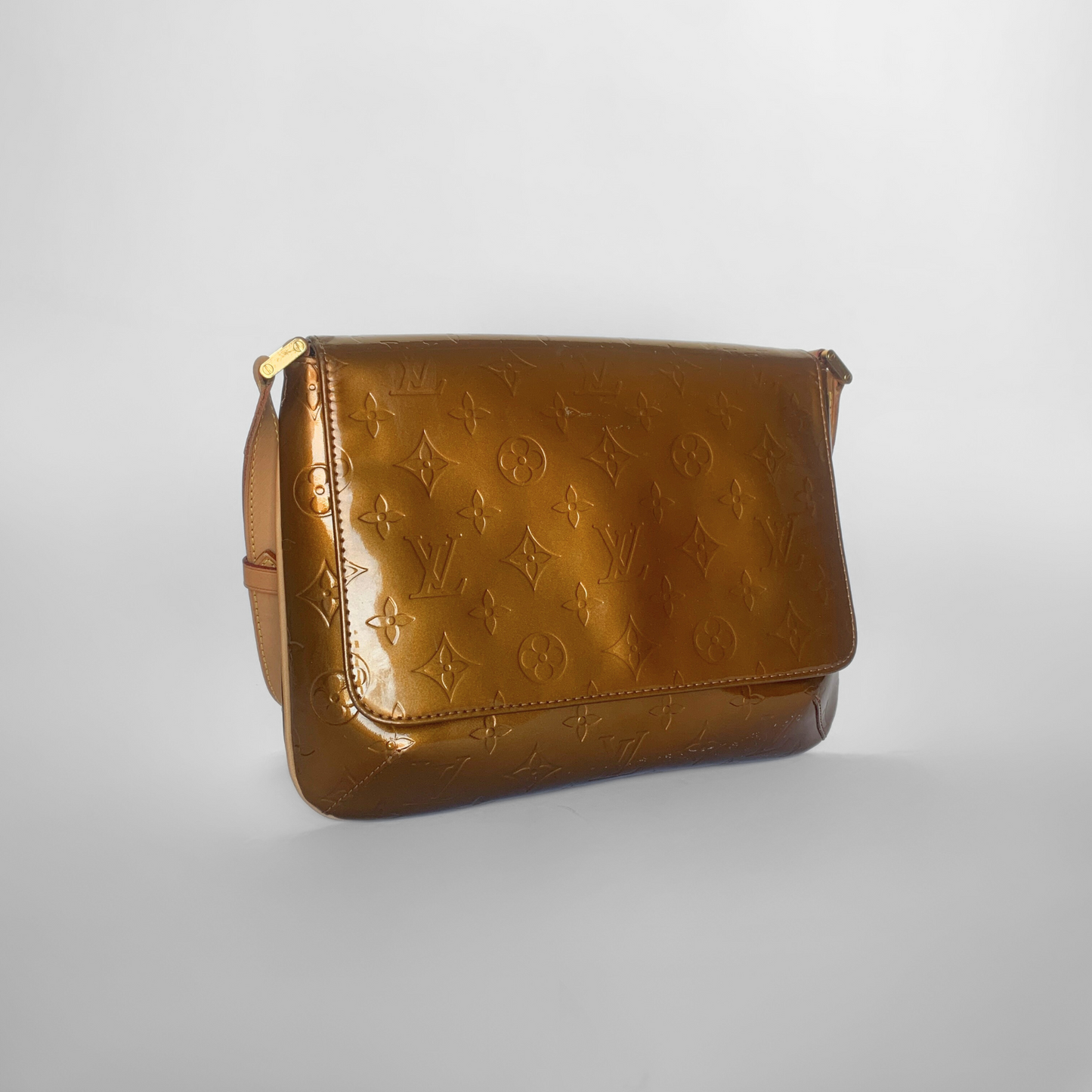 Louis Vuitton Musette Tango Vernis Leather