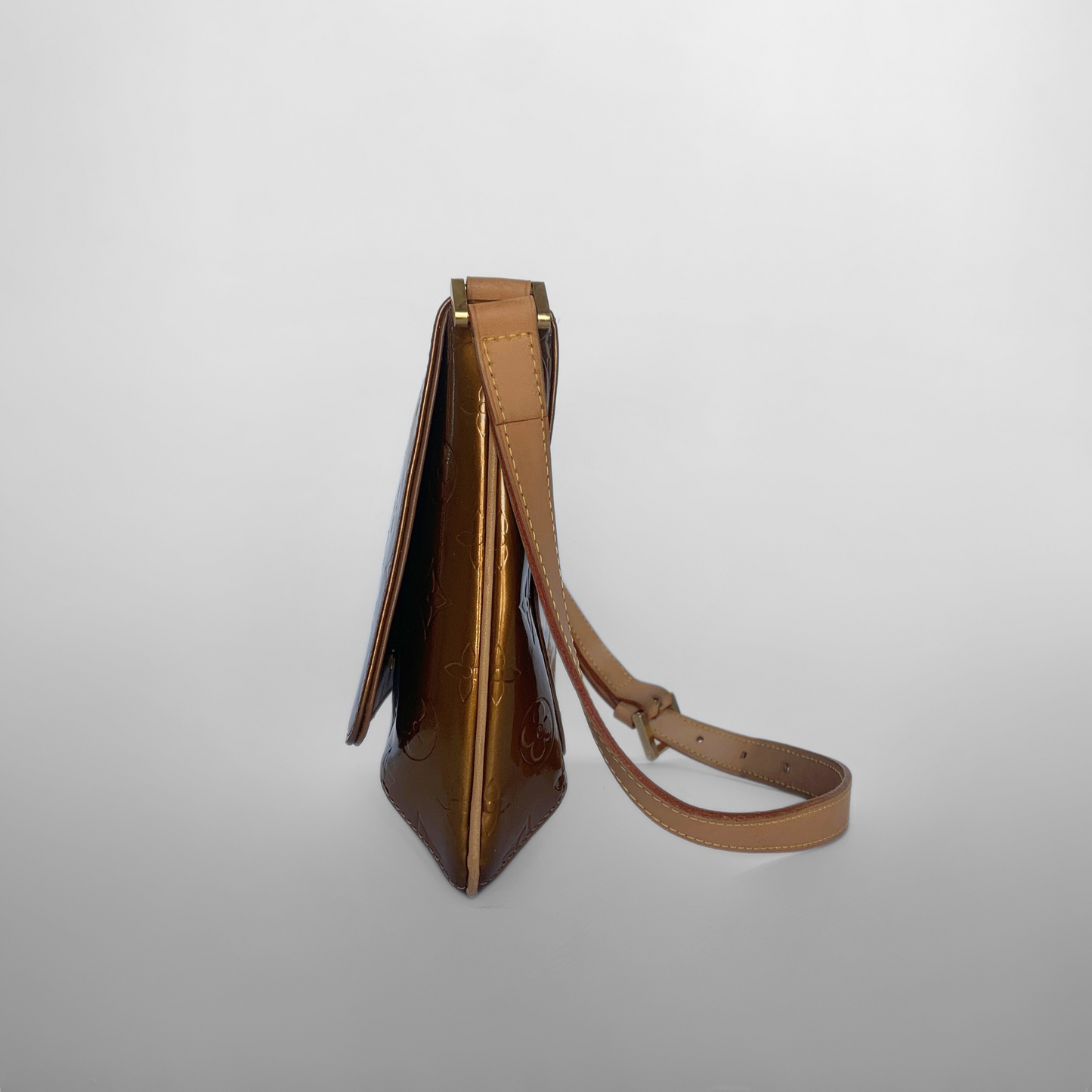 Louis Vuitton Musette Tango Vernis Leather