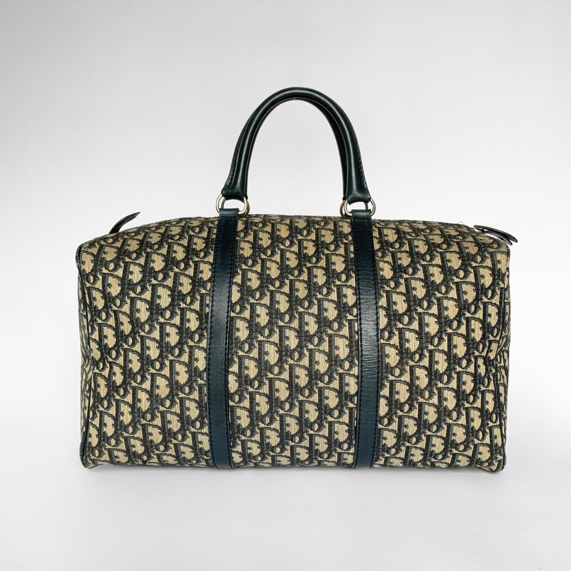 Dior Dior Bowling Bag Large Oblique Canvas - Handbags - Etoile Luxury Vintage