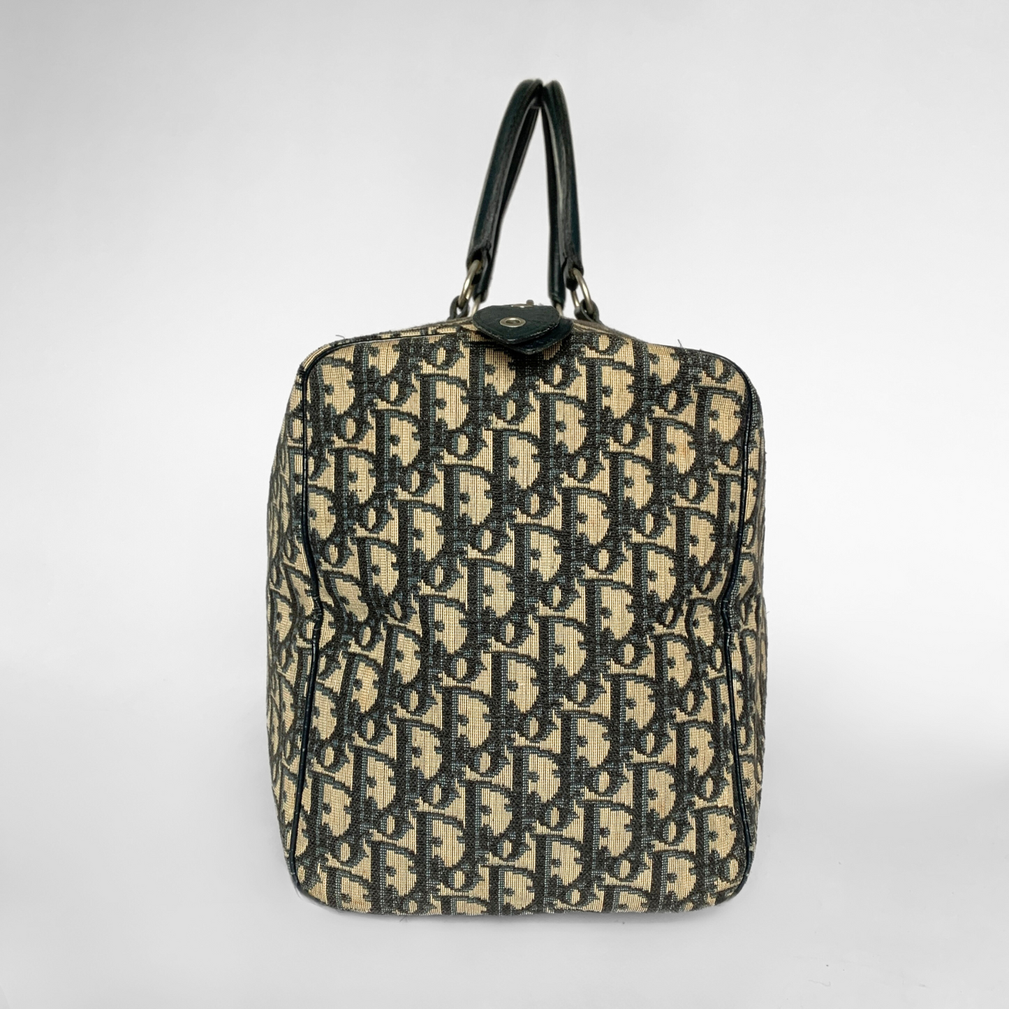 Dior Dior Bowling Bag Large Oblique Canvas - Handbags - Etoile Luxury Vintage