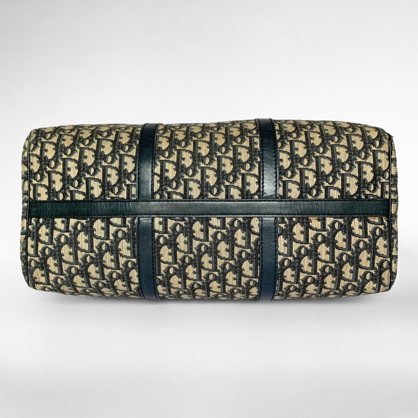 Dior Dior Bowling Bag Large Oblique Canvas - Handbags - Etoile Luxury Vintage