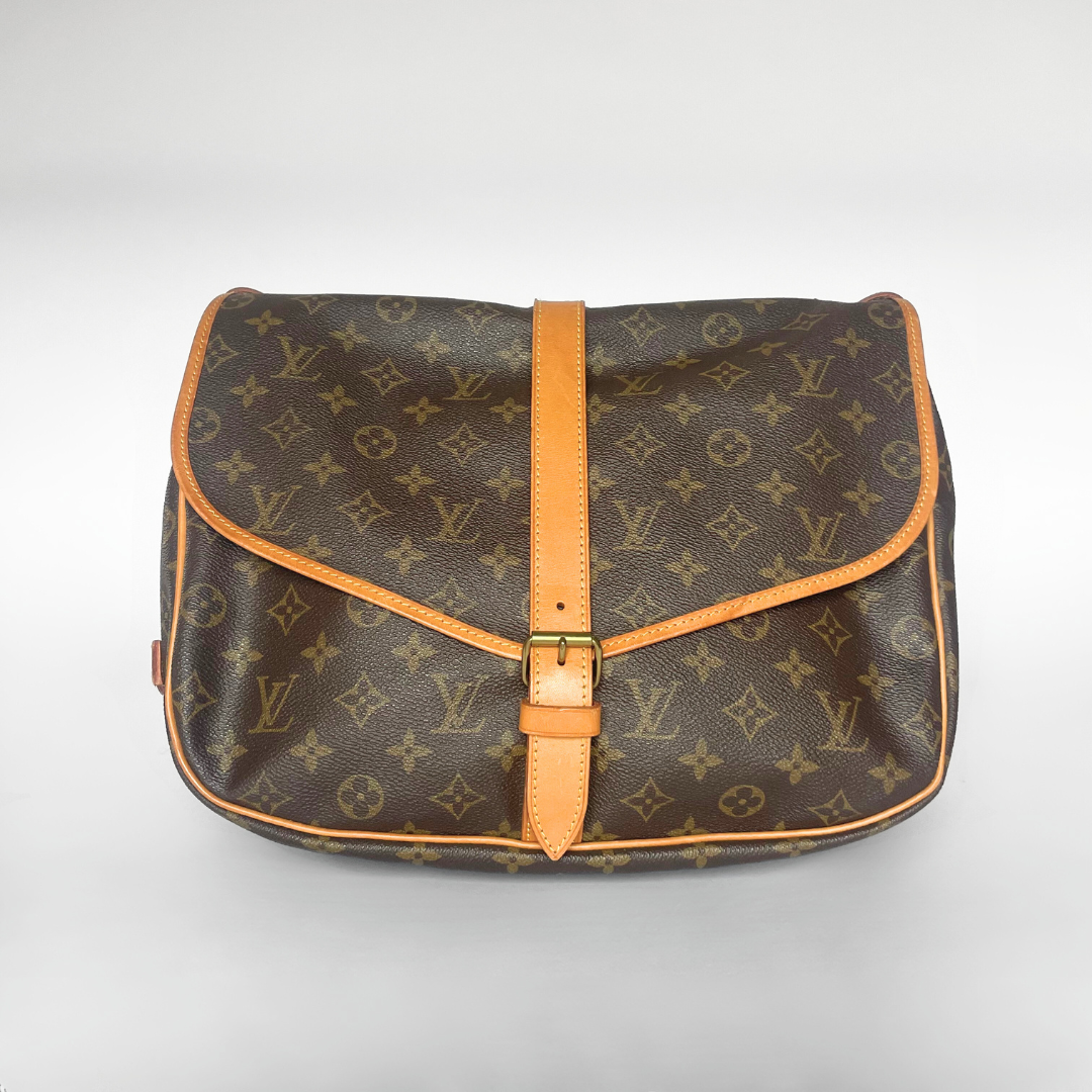 Louis Vuitton Saumur 35 Monogram Canvas