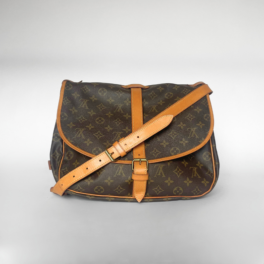 Louis Vuitton Saumur 35 Monogram Canvas