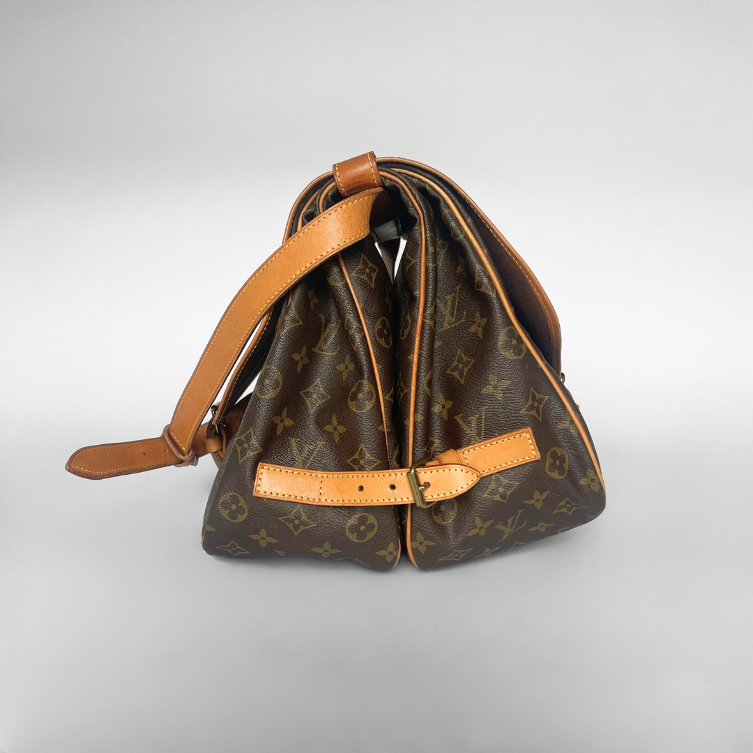 Louis Vuitton Saumur 35 Monogram Canvas