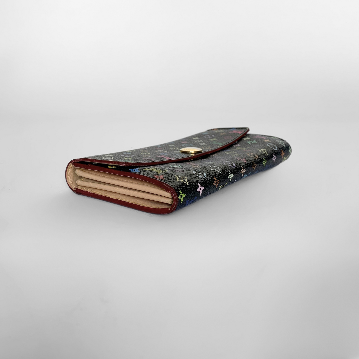 Louis Vuitton Wallet Multicolor Monogram Canvas