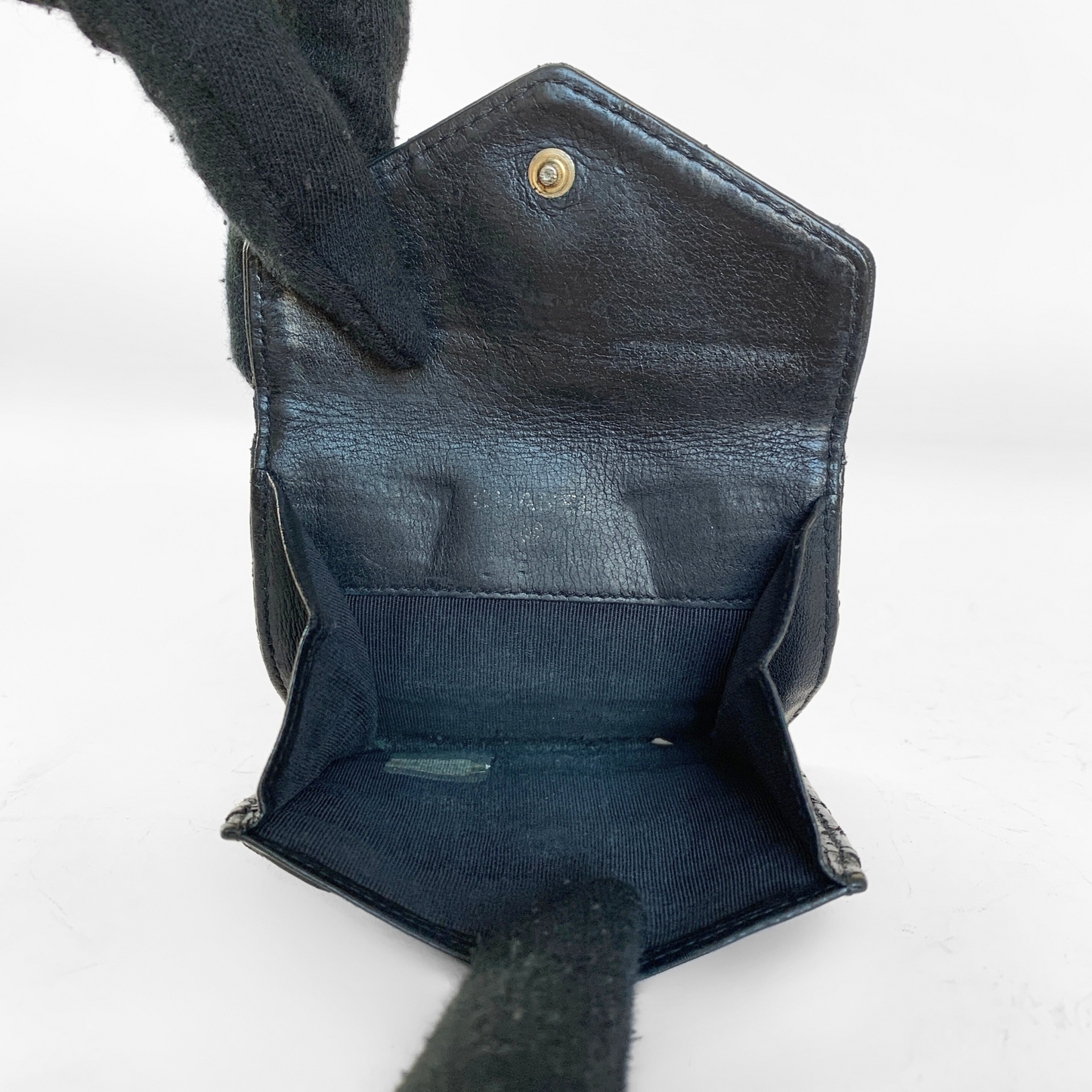 Chanel Coin Case Lambskin Leather